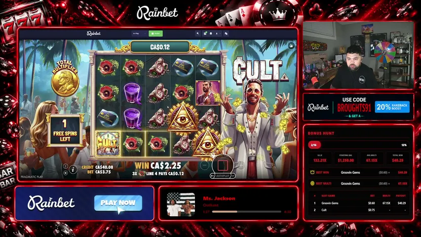 Broughts91 playing Slots & Casino - Live Casino Stream