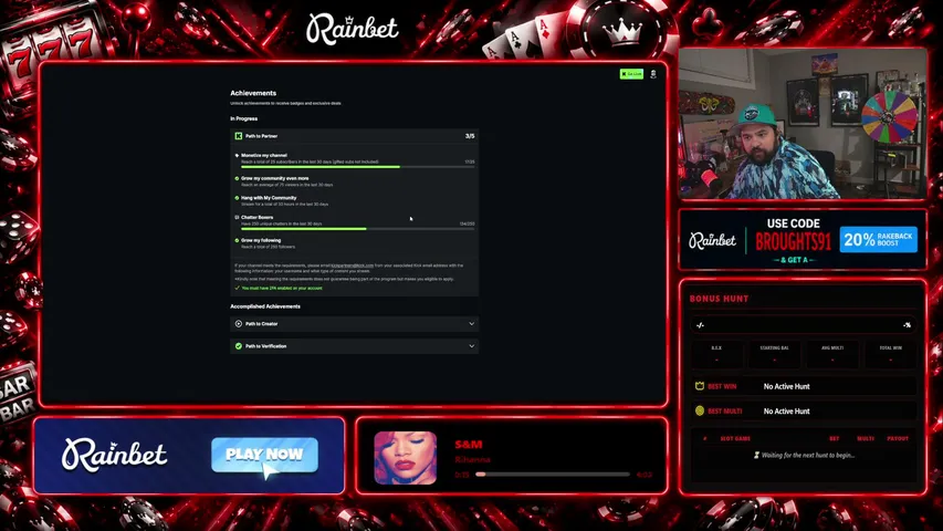 Broughts91 playing Slots & Casino - Live Casino Stream