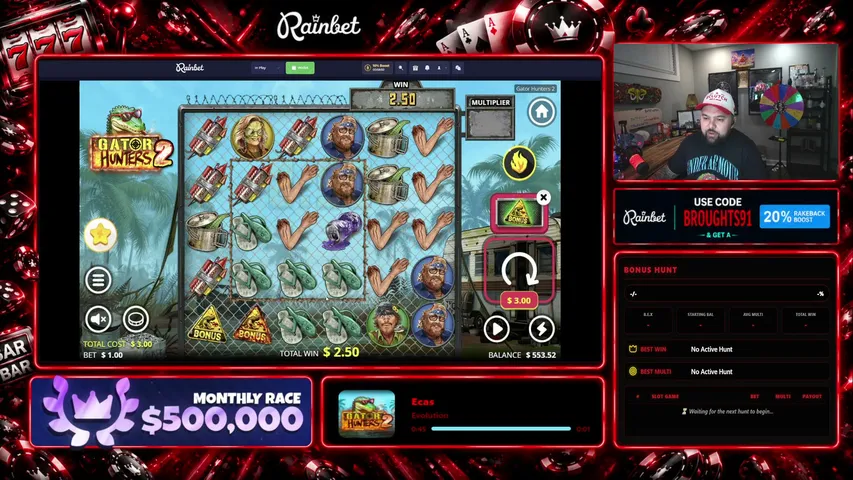 Broughts91 playing Slots & Casino - Live Casino Stream