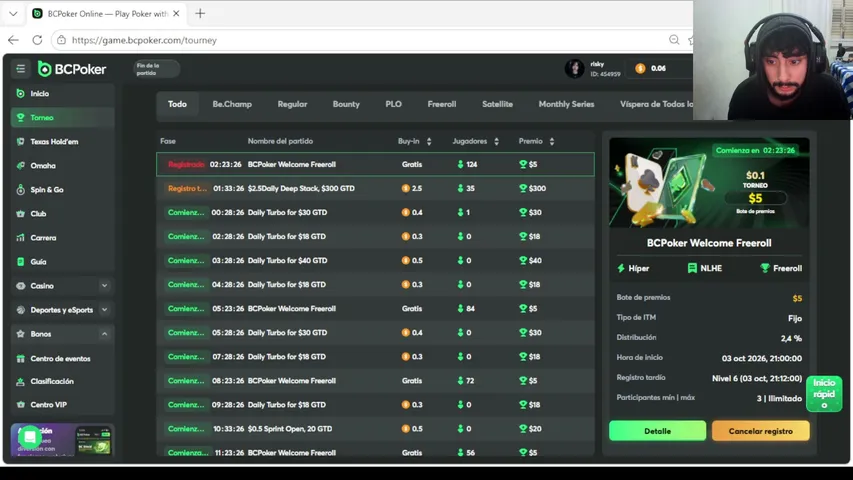 riskydecisions playing Poker - Live Casino Stream