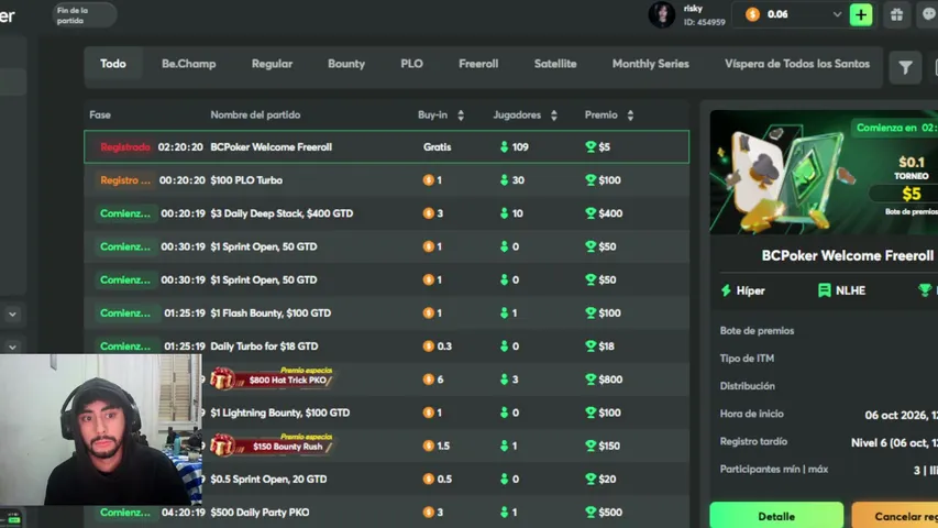 riskydecisions playing Poker - Live Casino Stream