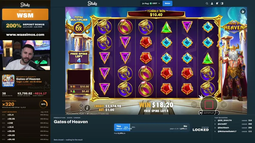wassimostv playing Slots & Casino - Live Casino Stream