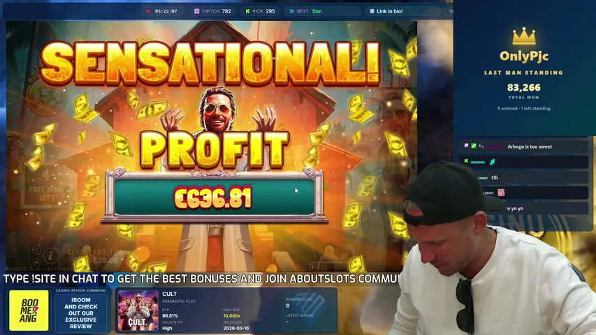 CasinoDaddy playing Slots & Casino - Live Casino Stream