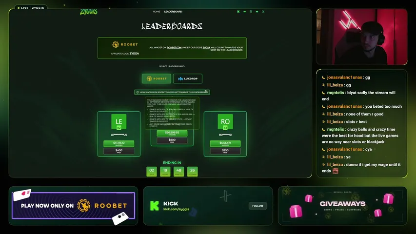 Zyggis playing Slots & Casino - Live Casino Stream