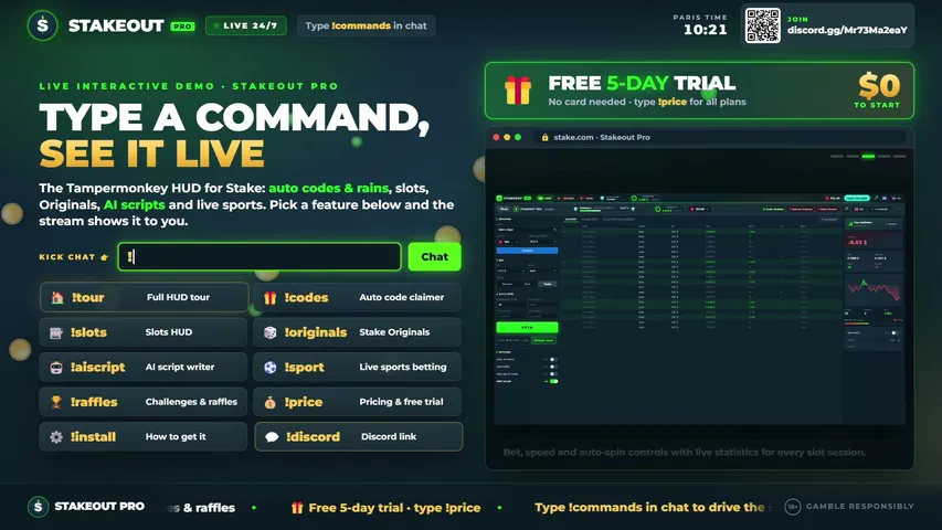 the-taunter playing Slots & Casino - Live Casino Stream