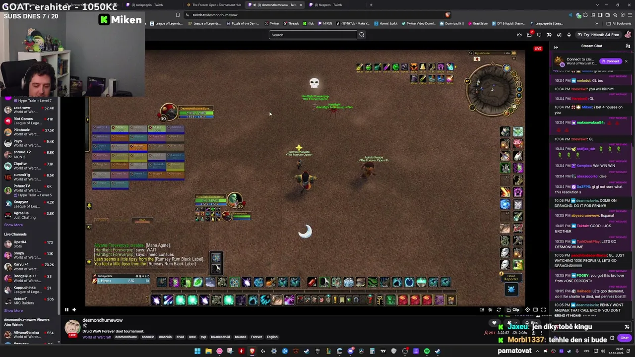 Miken live stream