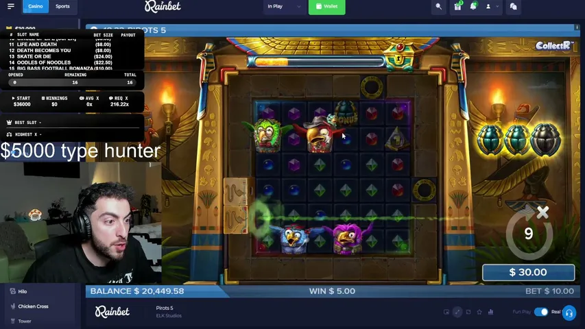 leohawk playing Slots & Casino - Live Casino Stream