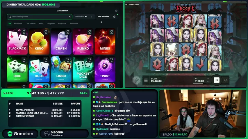 elmiillor playing Slots & Casino - Live Casino Stream