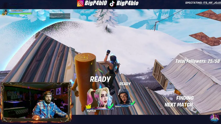b1gpabl0 playing Fortnite - Live Casino Stream