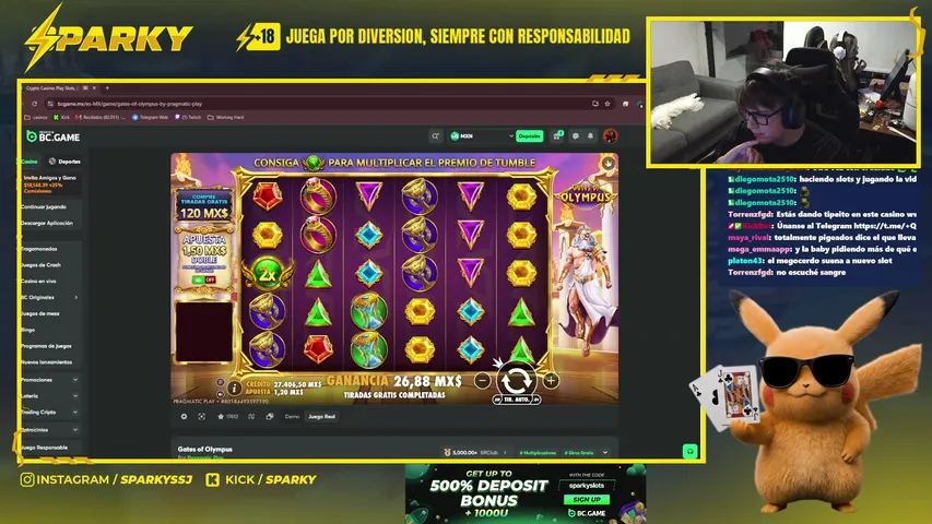 Sparky playing Slots & Casino - Live Casino Stream