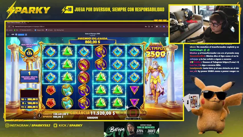 Sparky playing Slots & Casino - Live Casino Stream