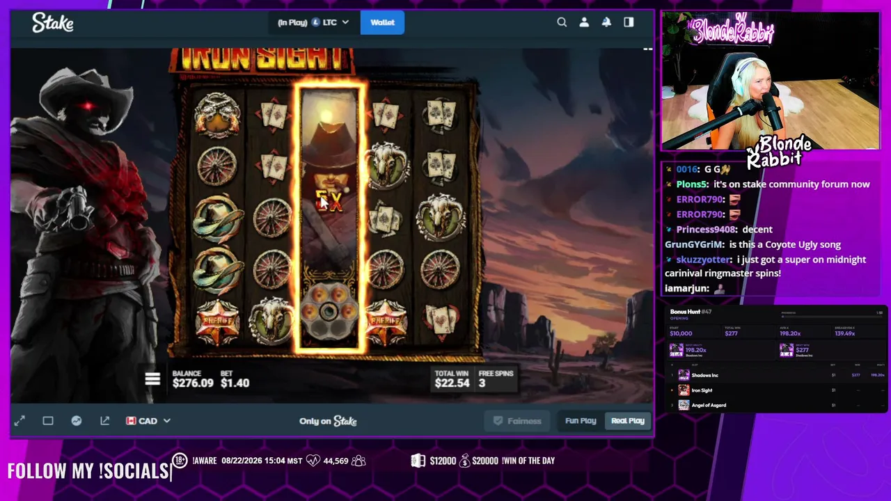 BlondeRabbit live