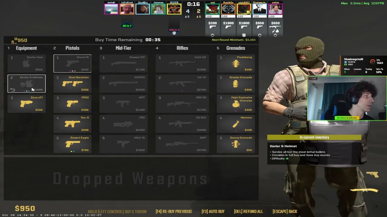 ShadowGrind live stream