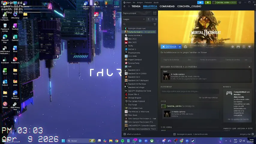 un manco en mk 11 historia salio ayer