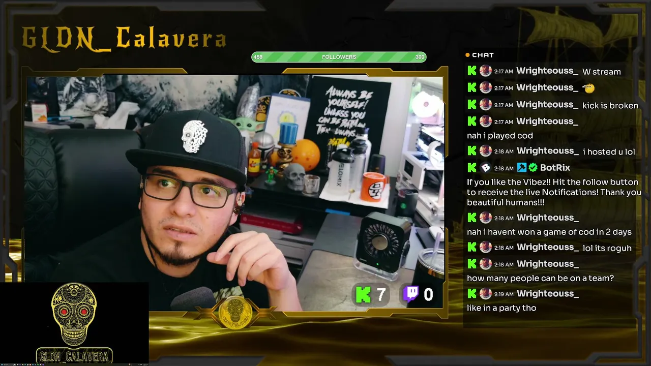GLDN_Calavera live
