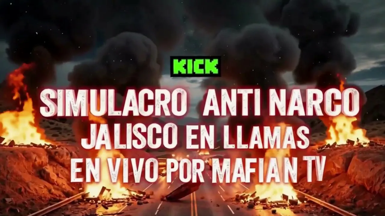 SIMULACRO ANTI NARCO CANCELADO