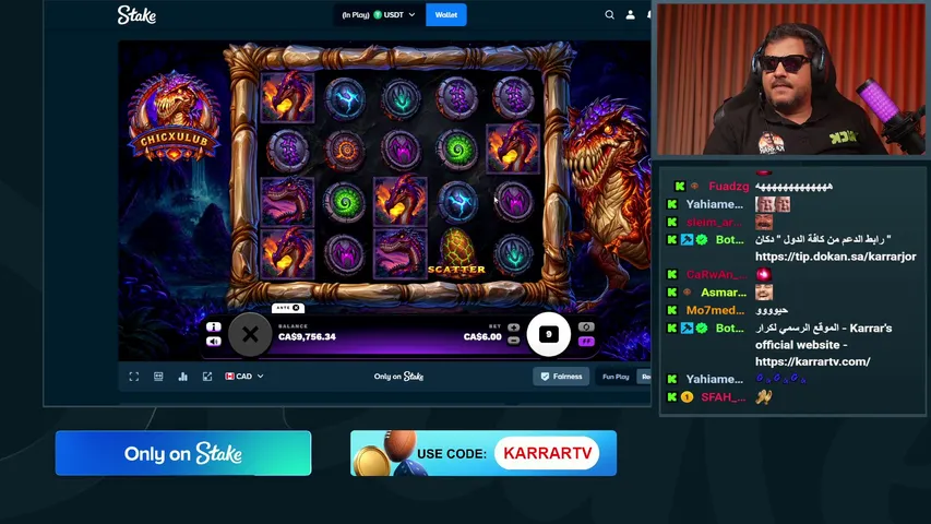 karrartv playing Slots & Casino - Live Casino Stream