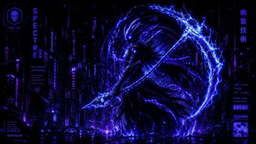 background techno music