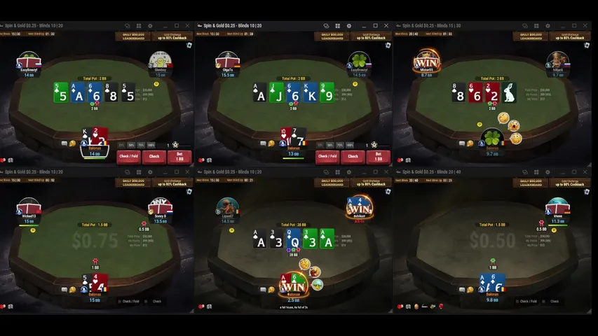 balonas playing Poker - Live Casino Stream