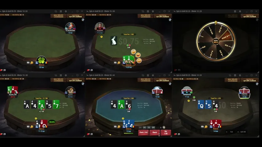 balonas playing Poker - Live Casino Stream