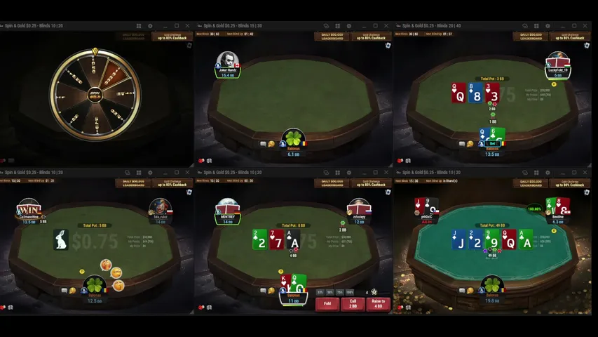 balonas playing Poker - Live Casino Stream