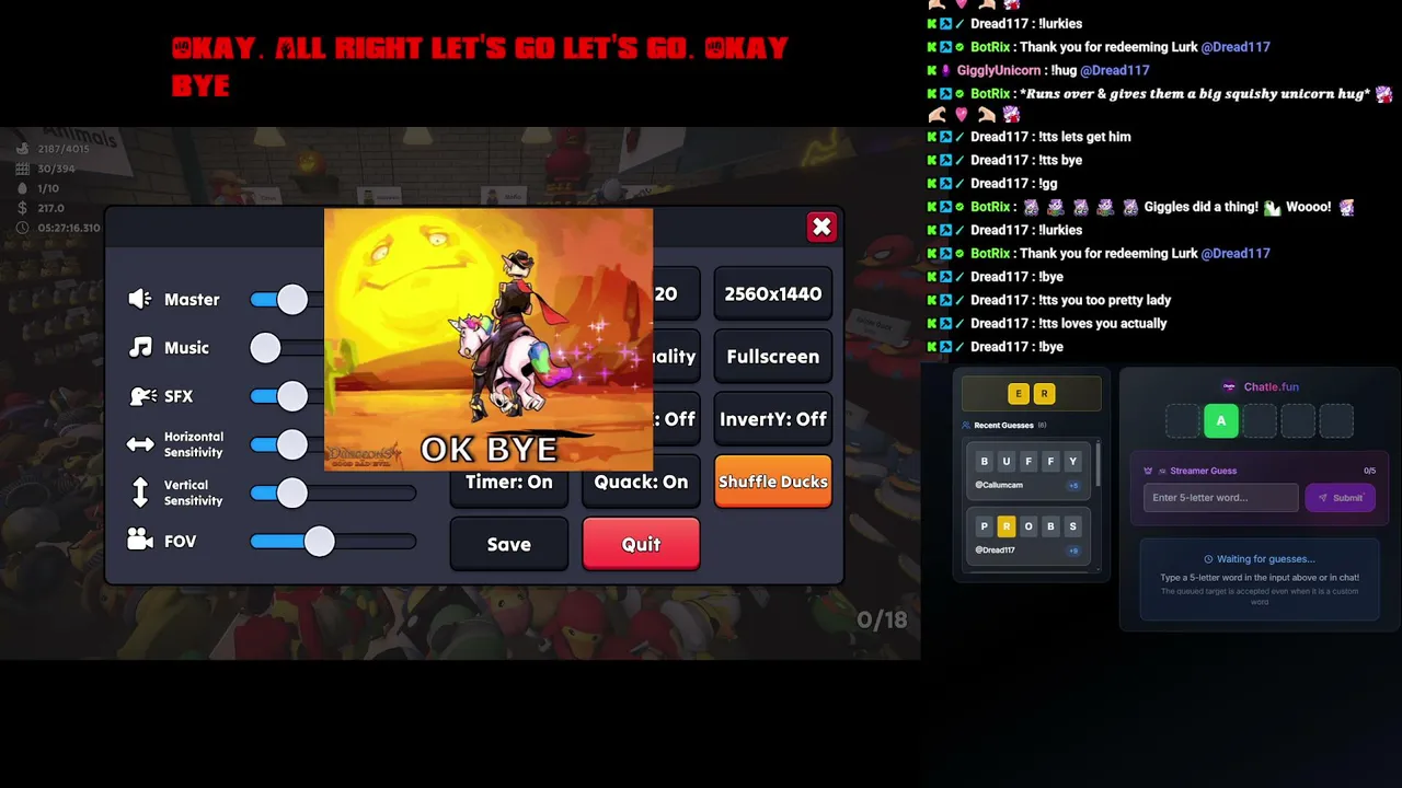 GigglyUnicorn live