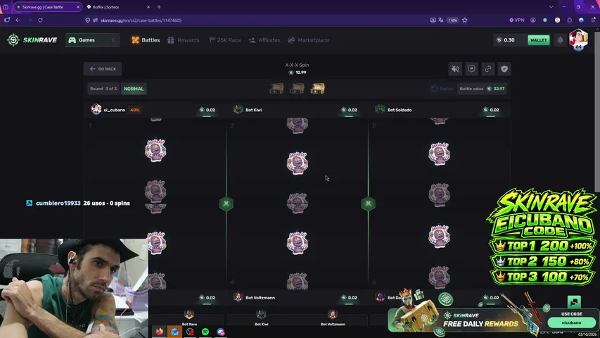 eicubano playing Slots & Casino - Live Casino Stream