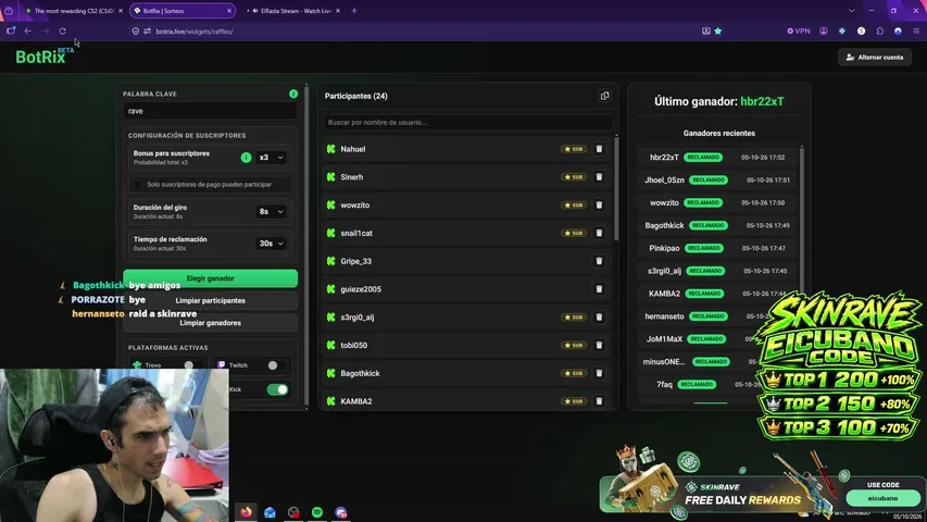 eicubano playing Slots & Casino - Live Casino Stream