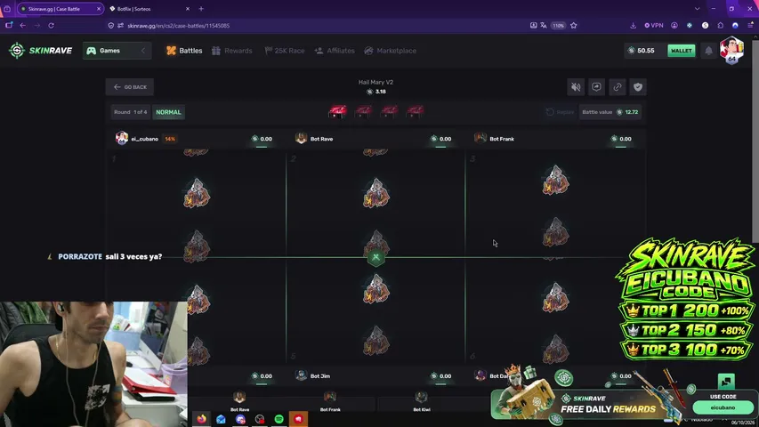 eicubano playing Slots & Casino - Live Casino Stream