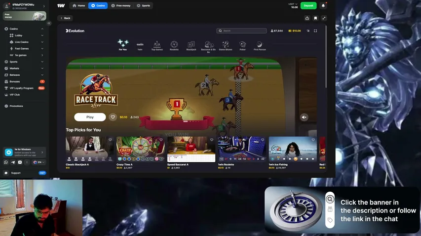 blade_tissho playing Slots & Casino - Live Casino Stream