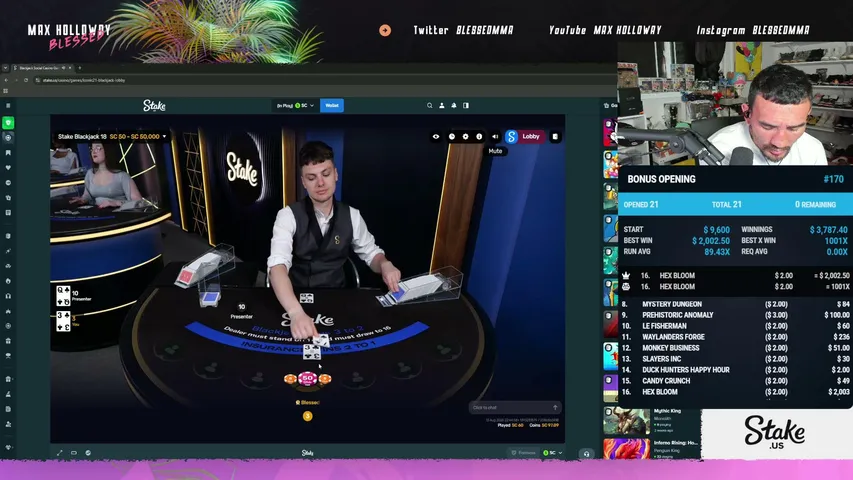 maxholloway playing Slots & Casino - Live Casino Stream