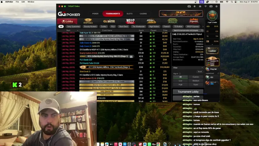 Poker 1k USd Mesa Final