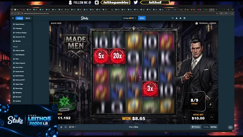 leithogambles playing Slots & Casino - Live Casino Stream