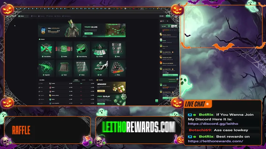 leithogambles playing Slots & Casino - Live Casino Stream