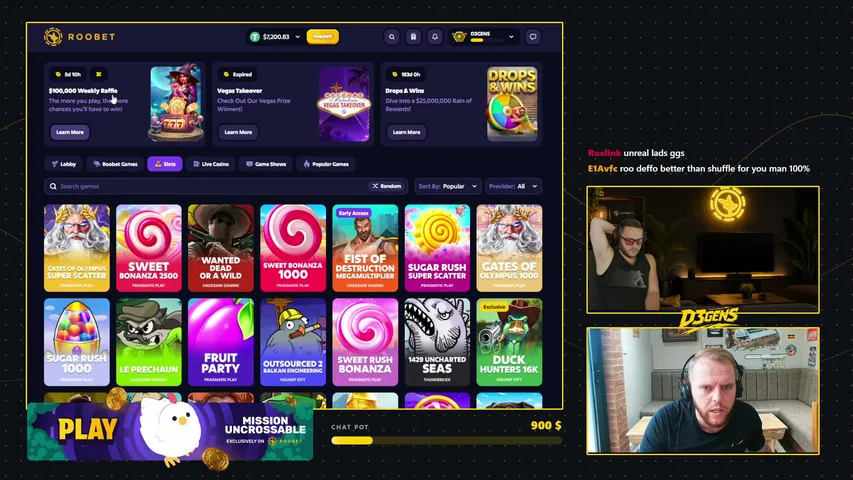T&R TAKING ON ROO! $40K !RACE.