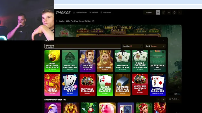 nicolascumberlandd playing Slots & Casino - Live Casino Stream