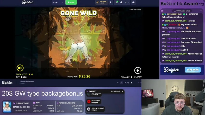 BackAge37 playing Slots & Casino - Live Casino Stream
