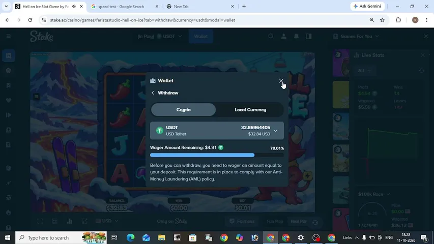 bluevsblack playing Slots & Casino - Live Casino Stream