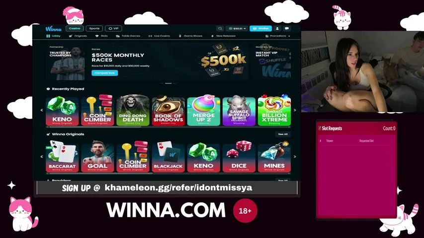 idontmissya playing Slots & Casino - Live Casino Stream
