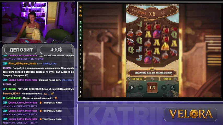 Queen_Katrin playing Slots & Casino - Live Casino Stream