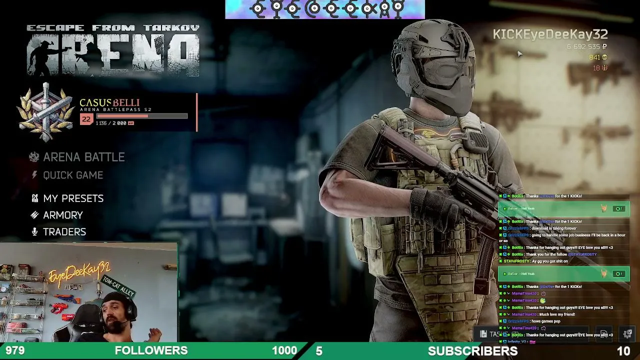 Eyedeekay32 live