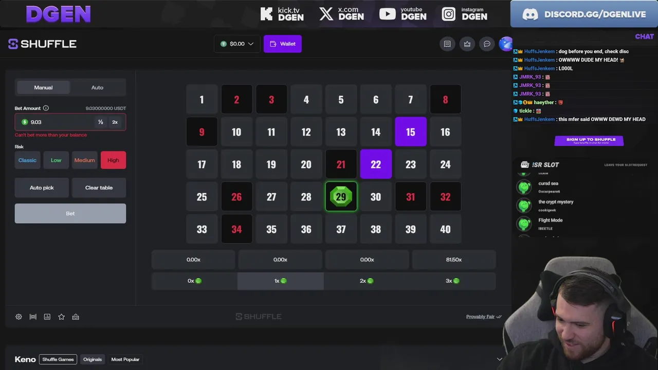 🚨$2,000 Start Spinning🚨 Call a 250x and Win Money🚨 !shuffle !luxdrop