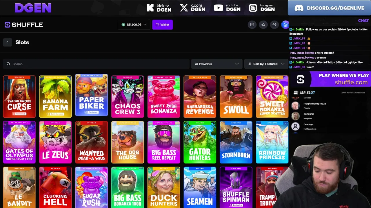 🚨8.5K BONUS HUNT OPENING🚨 !shuffle