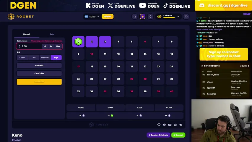 dgen playing Slots & Casino - Live Casino Stream