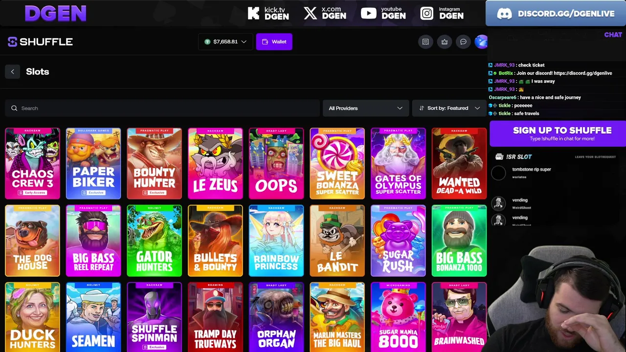 🚨LUXDROP THEN SHUFFLE 2K START🚨 CALL 250X AND WIN $$$ WOW FREE CASH 🚨 !shuffle !luxdrop