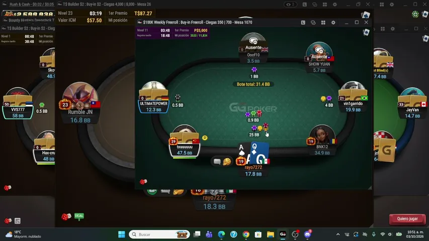 pokerarmyschool playing Poker - Live Casino Stream
