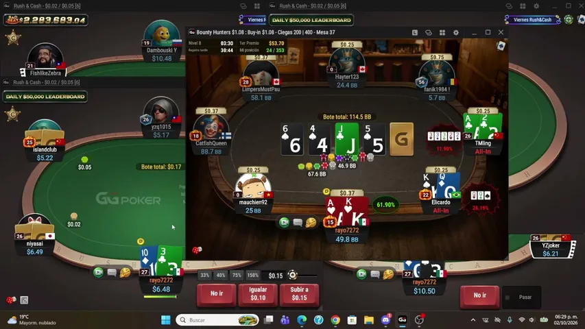 pokerarmyschool playing Poker - Live Casino Stream