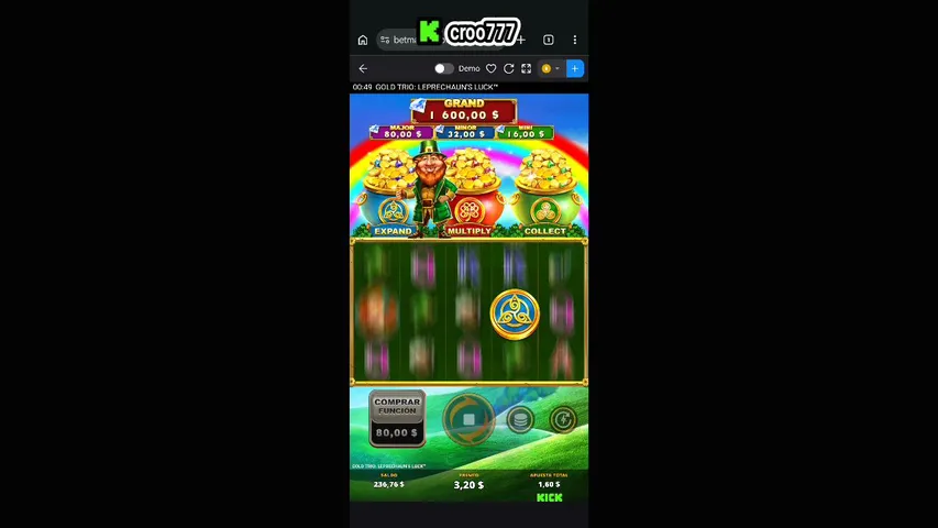 croo777 playing Slots & Casino - Live Casino Stream