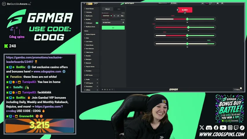 cdogspins playing Slots & Casino - Live Casino Stream