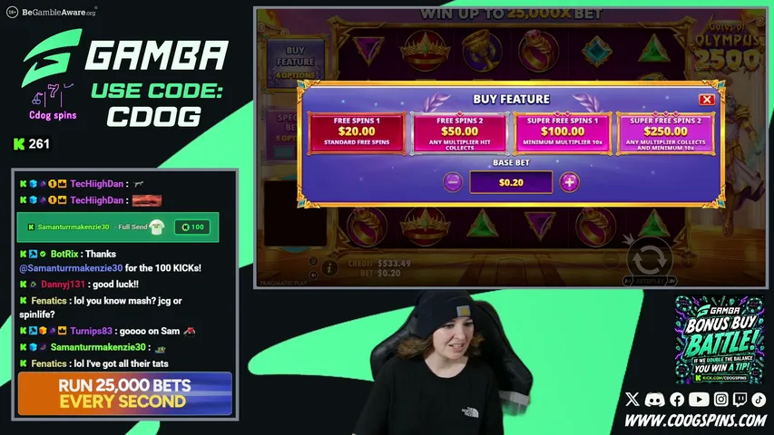 cdogspins playing Slots & Casino - Live Casino Stream